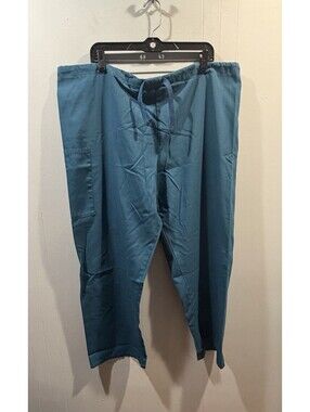 Womens Fundamentals By WS Workwear Pants Size Large Blue Nurse Pants
